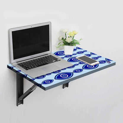 Modern Wall Mounted Foldable Study Table for Children - Evil Eye Protector Nutcase