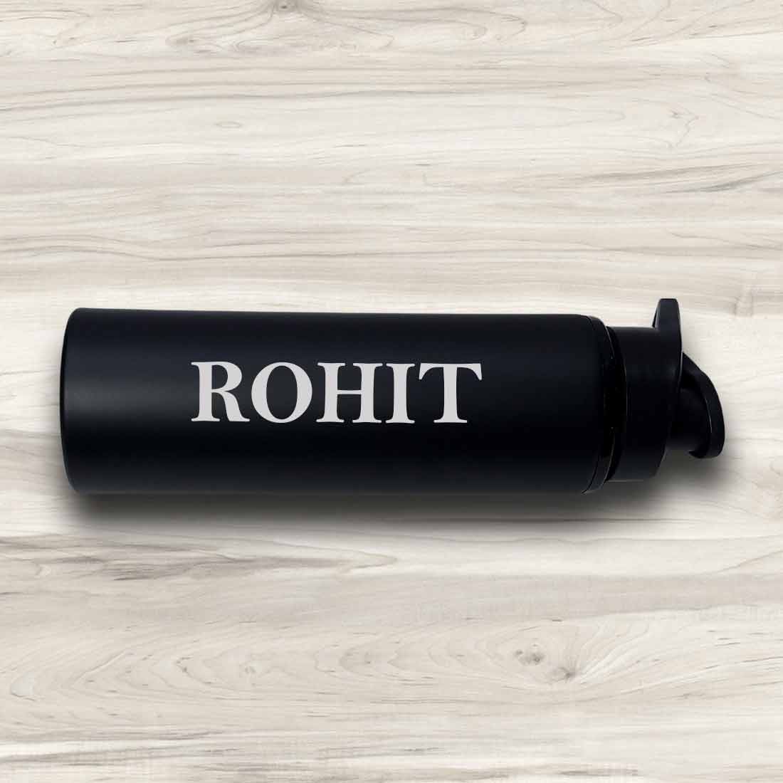 Custom Printed Sipper Bottles with Name Stainless Steel Personalized Bottle