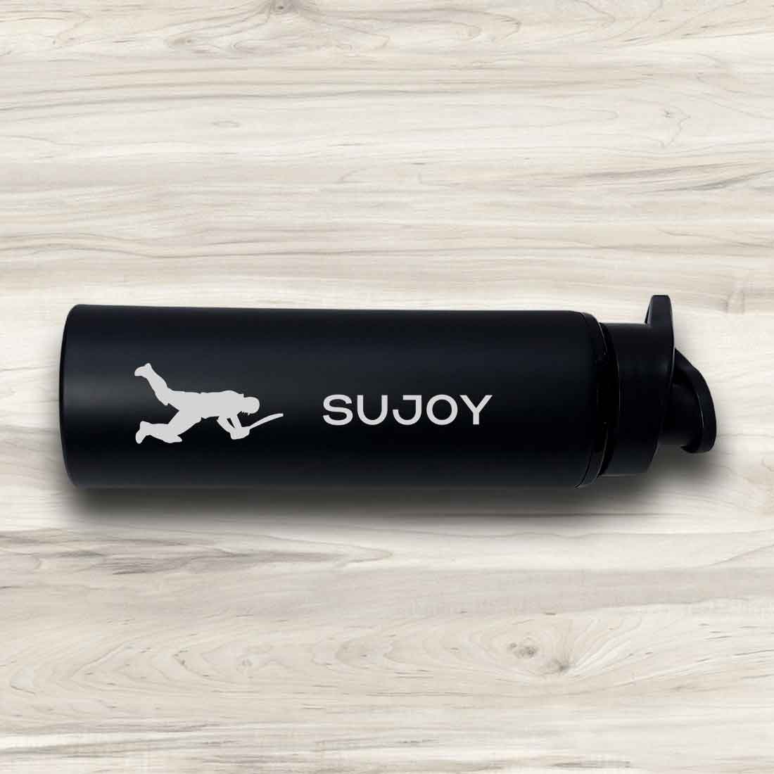 Customized Stainless Steel Bottle With Sipper for School Office Use - Cricket