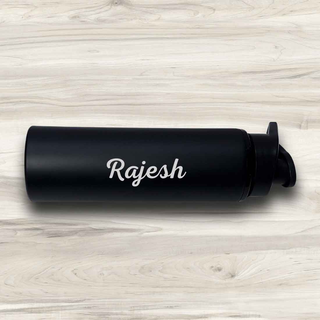 Personalised Cute Sipper Water Bottle With Name for Fridge and Sports Bottle