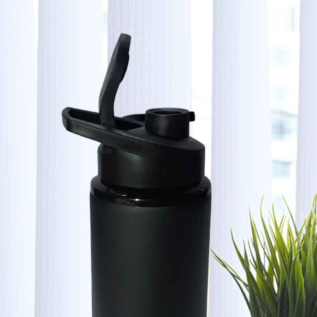 Personalized Steel Sipper Water Bottle With Engraving for Office Use