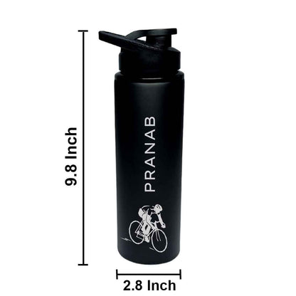 Custom Engraved Water Bottles for Fridge and Sports Use