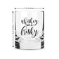 Whiskey Glasses Liquor Glass-  Anniversary Birthday Gift Funny Gifts for Husband Bf - WHISKY MAKE ME FRISKY Nutcase