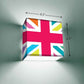 Fancy DrawingRoom Wall Lamp - Multicolor Union Jack British Flag Nutcase