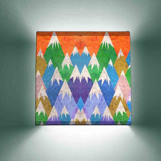 New Square Wall Lamp  -  Colorful Nutcase