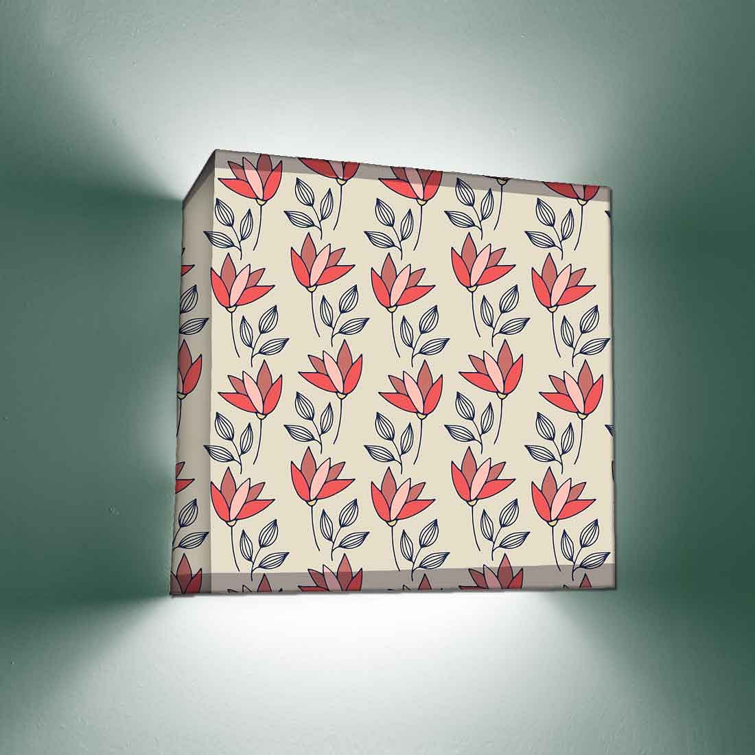 Elegant Designer Wall Lamp - Leaves & Petals Nutcase