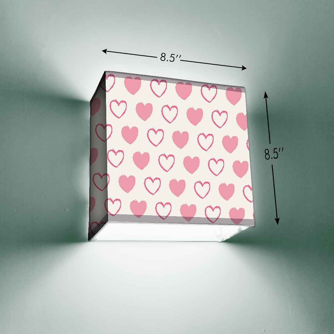 Wall Lamp Square Shaped Lights Nutcase