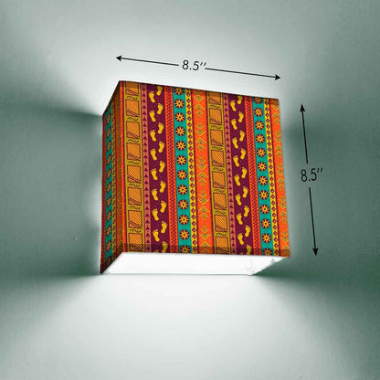 Designer Classic Wall Lamp - Border Pattern Nutcase