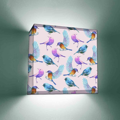 Designer Kids Room Wall Lamp  -  Birds Nutcase