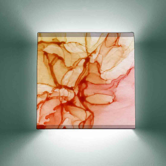 Bedside Square Wall Lamp  -  Watercolor Nutcase