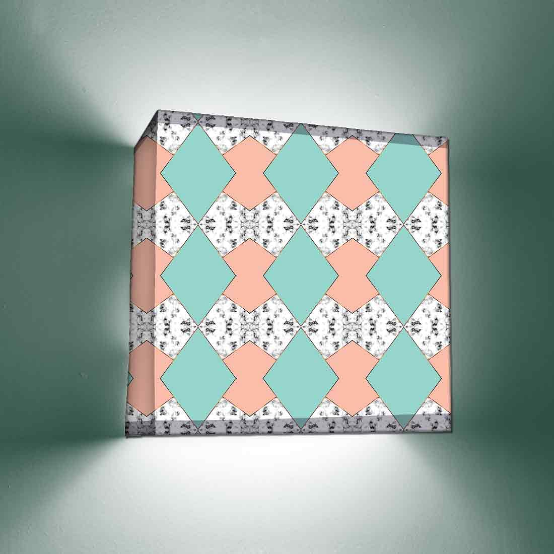 Unique Square Wall Lamp  -  Diamond Nutcase