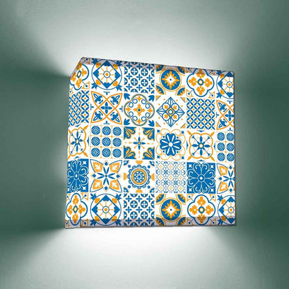 Living Room Wall Lamp - Spanish Tiles Nutcase