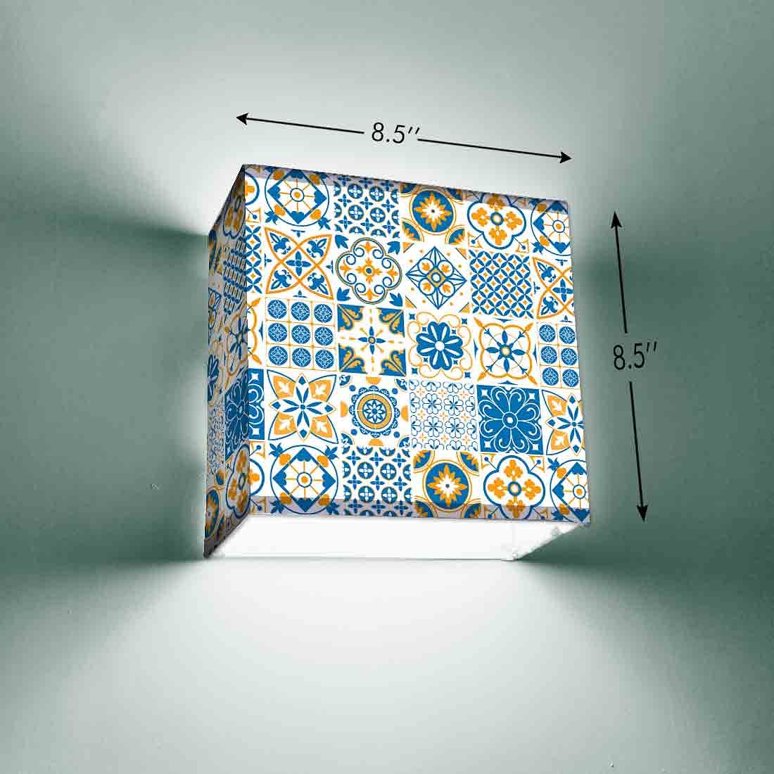 Living Room Wall Lamp - Spanish Tiles Nutcase