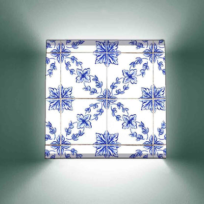 Bedside Room Wall Lamp  -  Spanish Tiles Nutcase