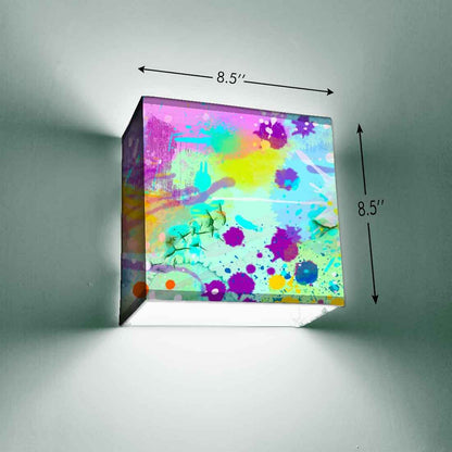 Amazing New Wall Lamp  -  Watercolor Nutcase