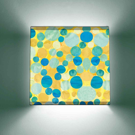 New Fancy Wall Lamp  -  Blue Dots Nutcase
