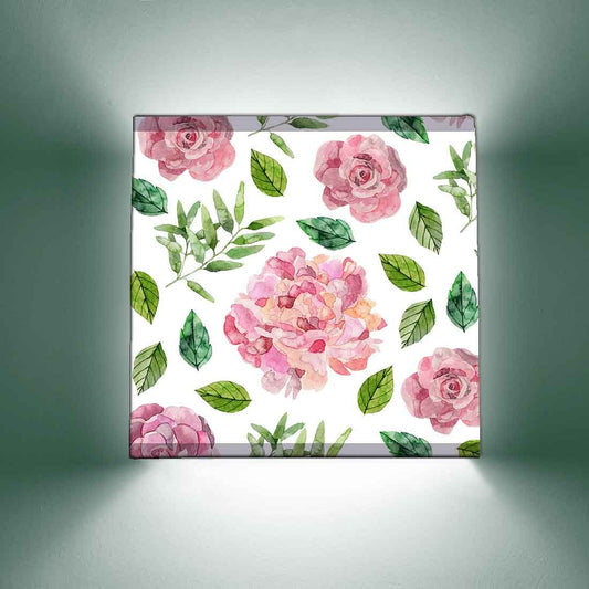 Designer Wall Lamp Fancy - Pink Rose Nutcase