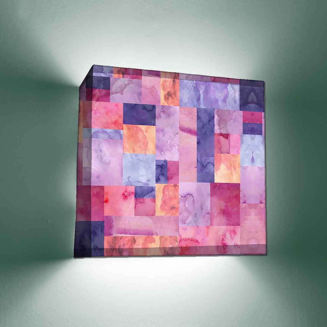 Wall Lamp Square Shaped Lights Nutcase