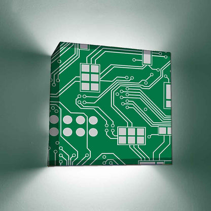 Designer Cool Wall Lamp   -  Motherboard Nutcase