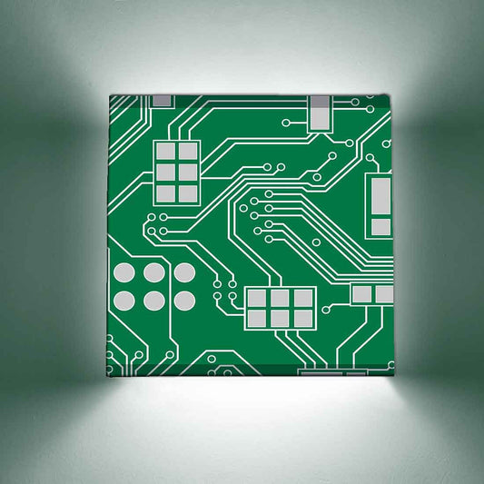 Designer Cool Wall Lamp   -  Motherboard Nutcase