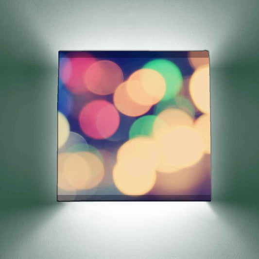 Amazing Square Wall Lamp -  bokeh Nutcase