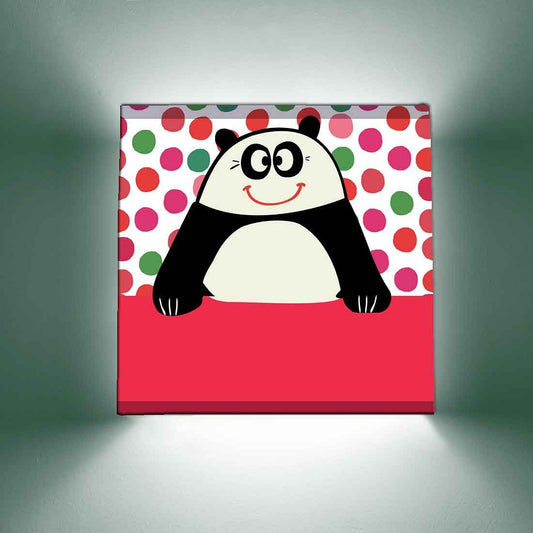 Kids Designer Wall Lamp  -  Panda Nutcase