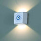 Square Shape Night Wall Lamp for Living Room Kids Bedroom - Evil Eye Protector Nutcase