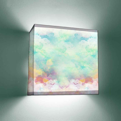 New Wall Lamp Fancy  -  Green Watercolor Nutcase