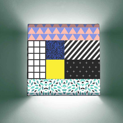 Modern Geometric Wall Lamp - Box Pattern Nutcase