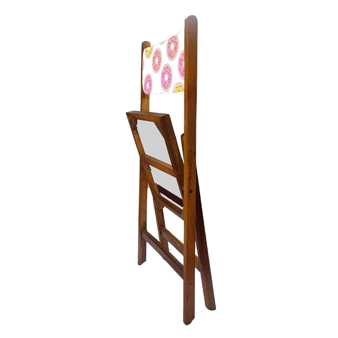 Nutcase Folding Wooden Chair - Colorful Donuts Nutcase