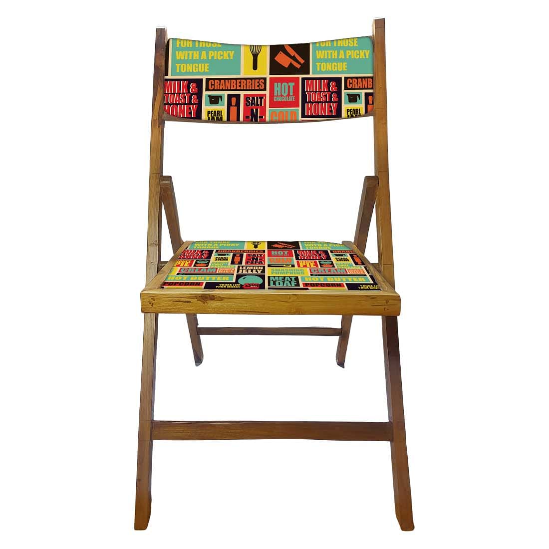 Nutcase Wooden Chair For Balcony Patio - Cranberries Nutcase