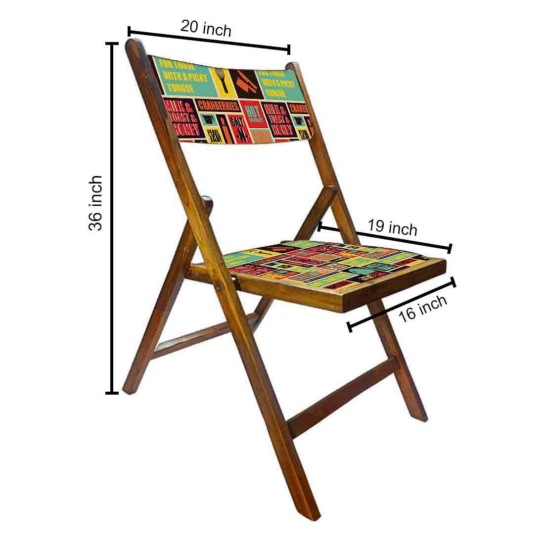 Nutcase Wooden Chair For Balcony Patio - Cranberries Nutcase