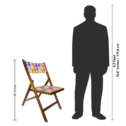 Nutcase Wooden Chairs With Cushion Seat For Home - Ice Cream Nutcase