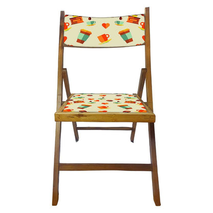 Nutcase Designer Balcony Chairs Wooden - Tea Cup Nutcase