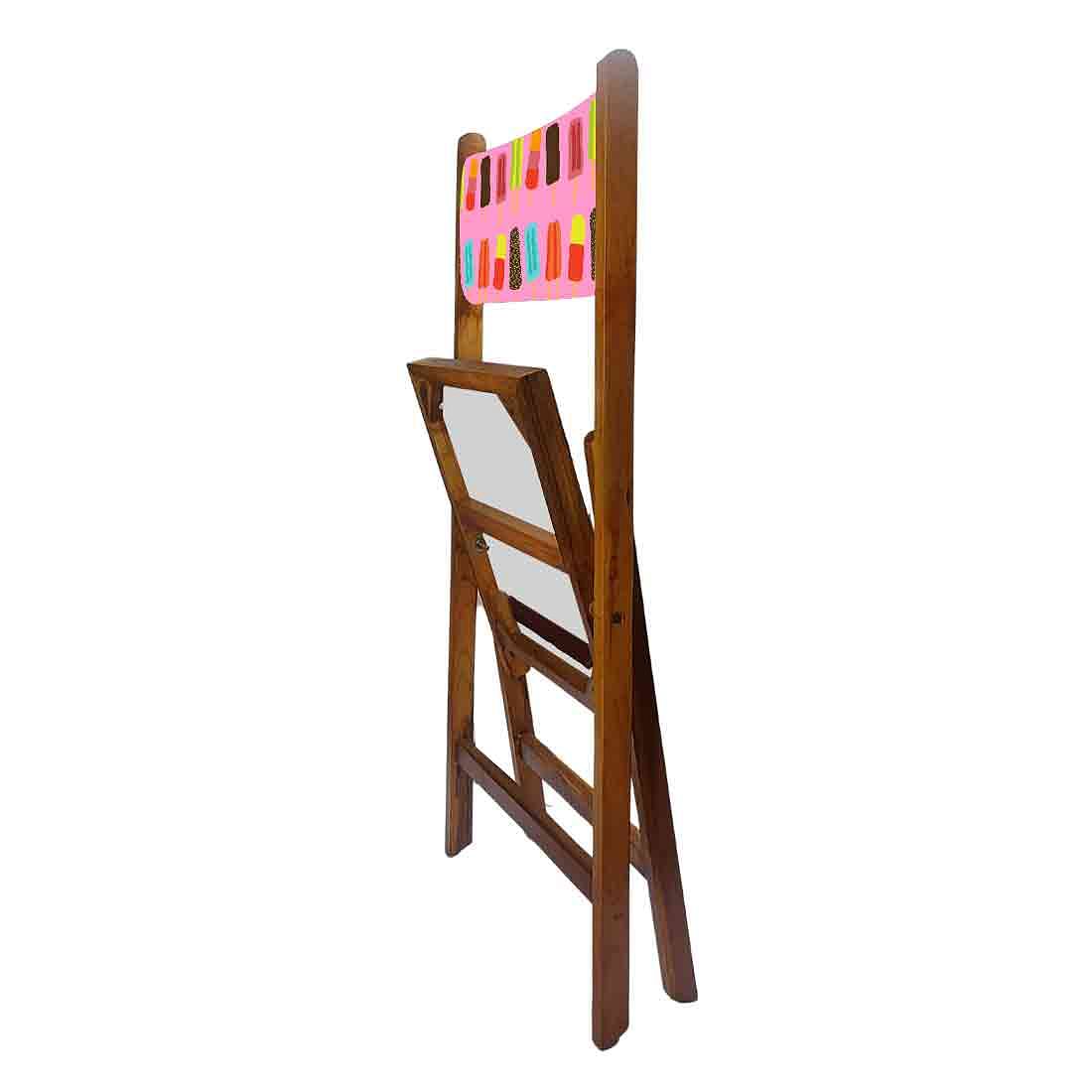 Nutcase Folding Wooden Chair For Home - Ice Cream Candy Nutcase