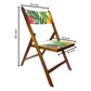 Nutcase Folding Chair For Home Dining - Yellow Hibiscus Nutcase