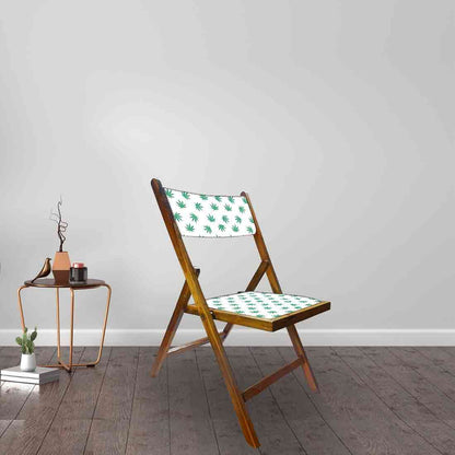 Nutcase Folding Wooden Chair For Dining  -  Baby Leaves Nutcase