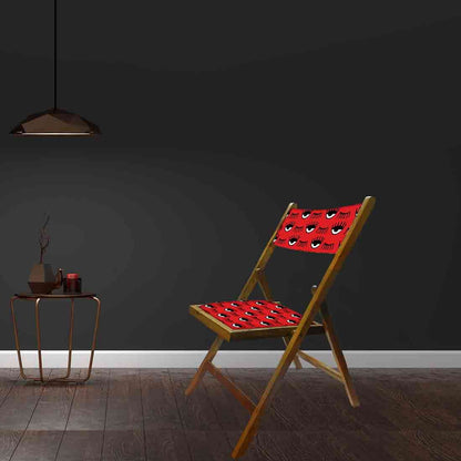 Nutcase Folding Wooden Balcony Chair  -  Black Eyes Nutcase