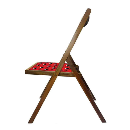 Nutcase Folding Wooden Balcony Chair  -  Black Eyes Nutcase