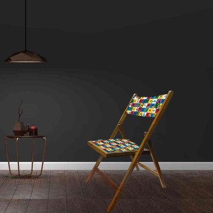 Nutcase Wooden Chairs With Cushion Seat For Balcony  -  Snake & Ladder Nutcase