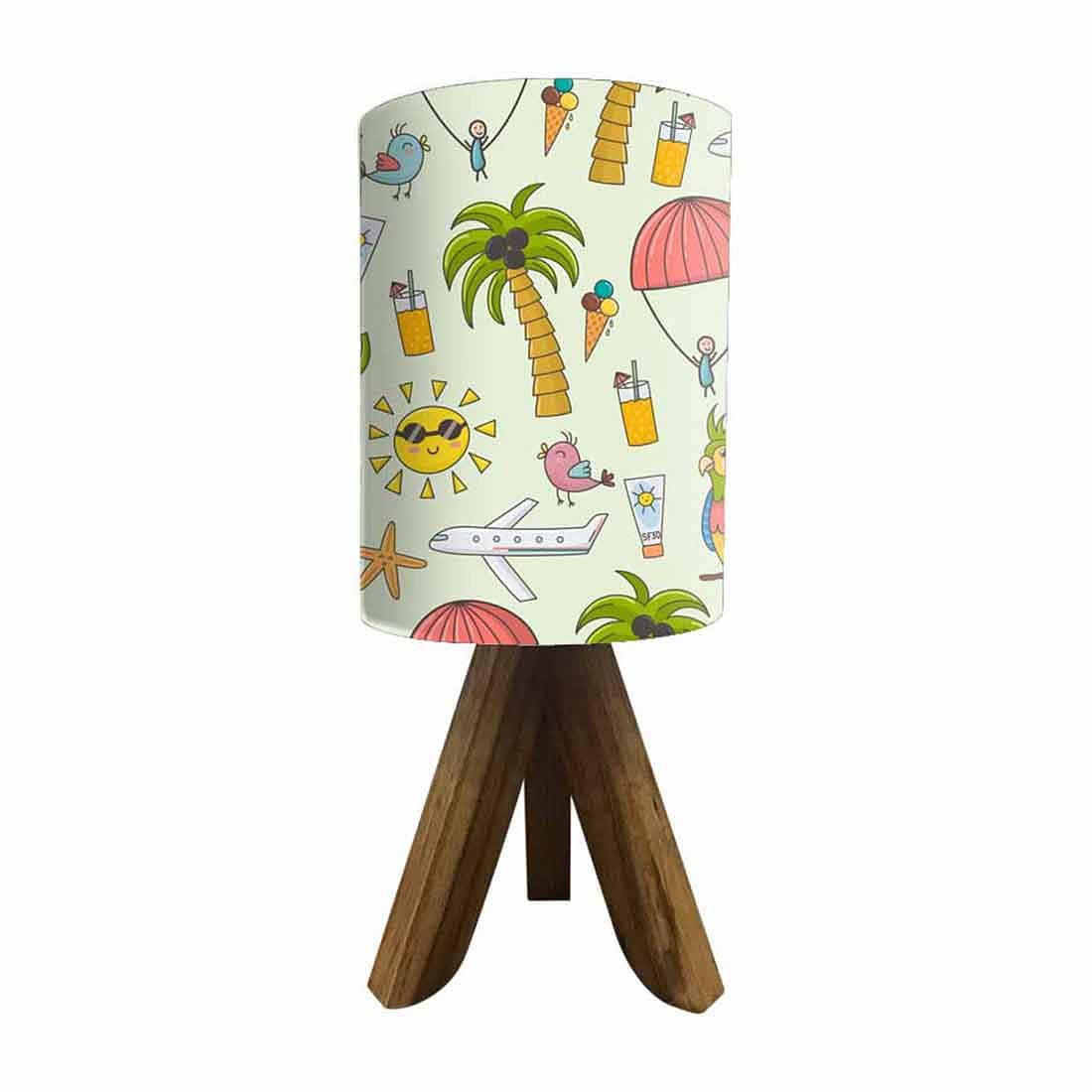 Wooden Led Lamp For Kids  - Summer Collection Nutcase