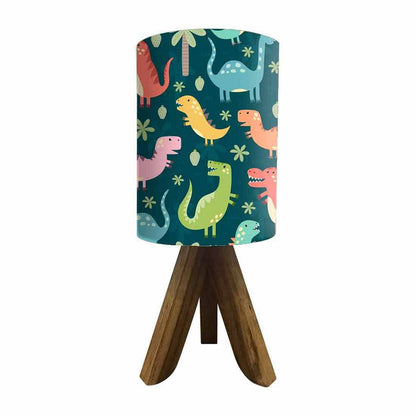 Wooden Table Lamps for living room   - Dinosaur Nutcase