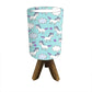 Wooden Tripod Table Lamp For Bedroom - Unicorn and Stars Nutcase