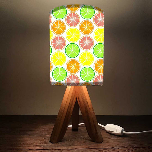 Wooden Stick Lamp For Bedroom - Lemon Nutcase