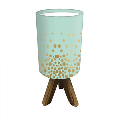 Solid Wood Lamp Table For Bedroom - Golden Dots Nutcase