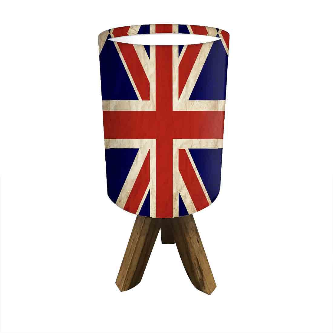 Table Wood Lamp For Bedroom - Flag Nutcase