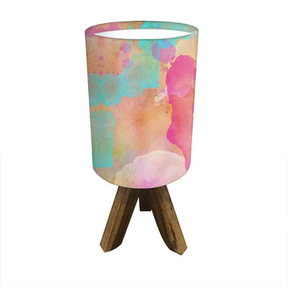 Wooden Bedroom Lamps For Bedroom - Watercolor Green Nutcase