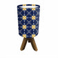 Wooden Stick Lamp For Bedroom - Blue Tiles Design Nutcase