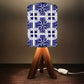 Wooden Bedside Lights For Bedroom - Blue Tiles Nutcase