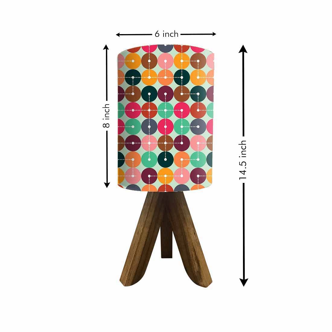 Wood Dining Room Light For Bedroom - Multicolor Circle Nutcase